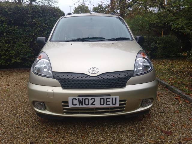 2002 Toyota Yaris Verso 1.3 16v VVTi GLS 59k with Toyota history