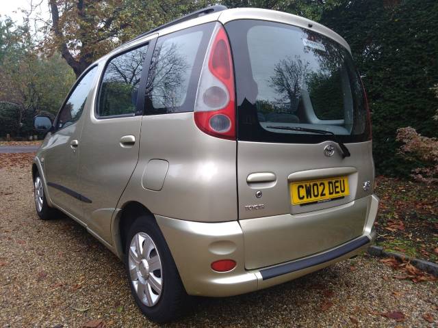 2002 Toyota Yaris Verso 1.3 16v VVTi GLS 59k with Toyota history