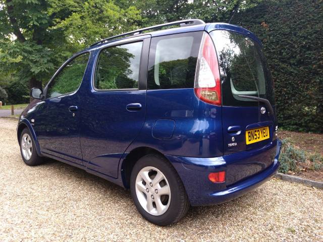 2003 Toyota Yaris Verso 1.3 VVTi T Spirit 5dr